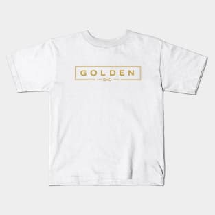 Jungkook Golden Jung Kook Kids T-Shirt